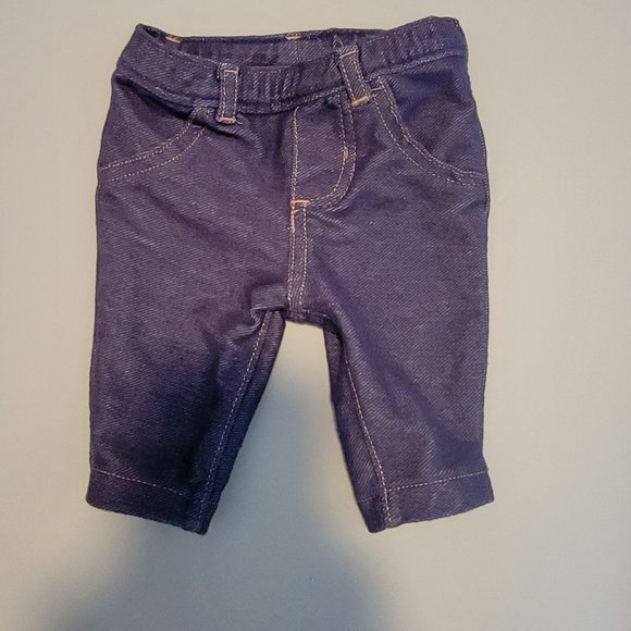 NWOT Carters Stretchy Denim Newborn Leggings or Pants - Picture 7 of 9